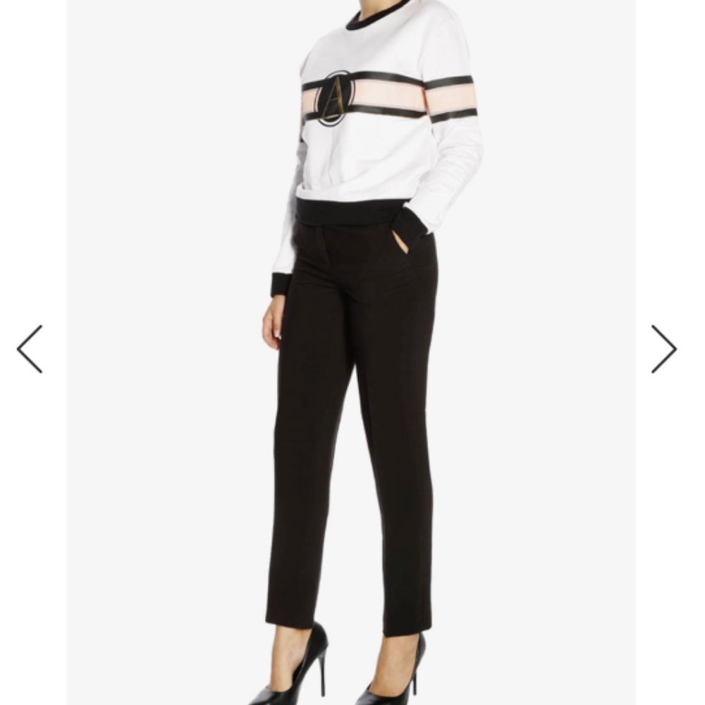 Emporio Armani Black Pants Trousers Size 38 Brand New with Tags